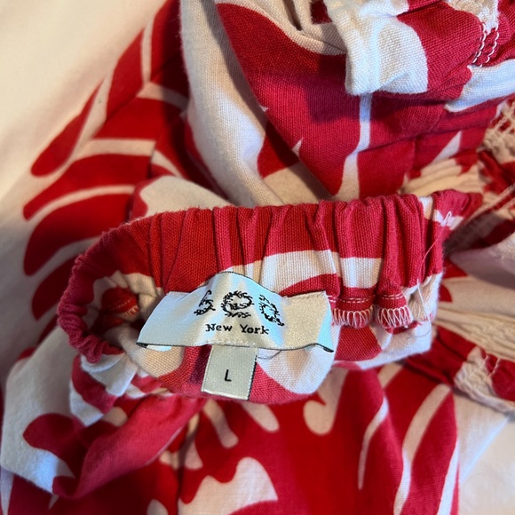 Sea Henrietta Print Smocked Dress size L - Picture 10 of 12